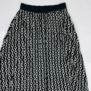 Bonnie Alex Black Chains Midi Skirt‎ Size Medium thumbnail 3