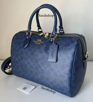 Coach Rowan Large Satchel Bag In Signature Canvas thumbnail 1