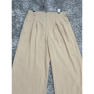 Halara Flex High Waisted Pocket Wide Leg Work Pants Preppy Women’s Size L thumbnail 4