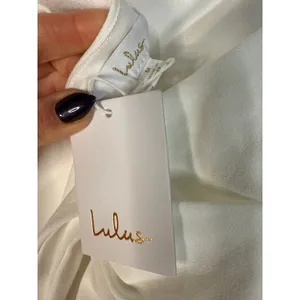 Lulus Loving Fate White Bow Square Neck Backless Dress Wedding Elegant Medium thumbnail 10