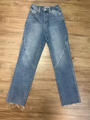 Juicy Couture 2 of Hearts Venice Jeans 00/23 Y2K Heart Pockets McBling $110 thumbnail 2