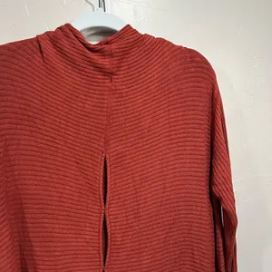 Free People Lover Ribbed Split Back Pullover Tunic Size Large thumbnail 10