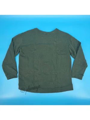 Orvis Classic Collection Women's Green Crewneck Casual Pullover Sweater Size M thumbnail 2