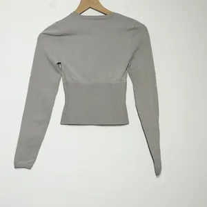 Aritzia Sculpt Knit Empire Longsleeve Longsleeve corset top sweater XS thumbnail 3