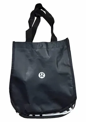 lululemon athletica Black Reusable Shopper Bag thumbnail 1