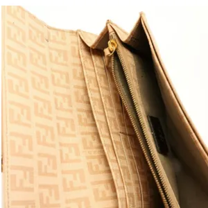 Fendi Zucchino FF Logo Long Wallet or clutch thumbnail 8