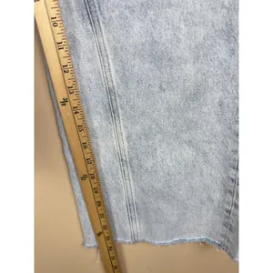 Abercrombie & Fitch Ultra High Rise Crop Wide Leg Jeans Women’s 0R/25 Frayed Hem thumbnail 11