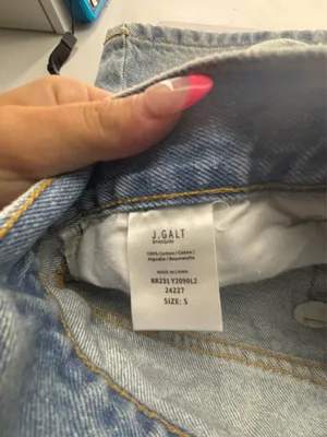 John Galt Denim Skirt thumbnail 2
