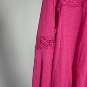 Crown & Ivy Pink Bell Sleeve Top thumbnail 3