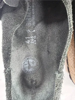 Birkenstock Buckley Black Suede Clogs Mule Shoes EU 41 Narrow thumbnail 8