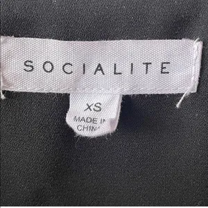 Socialite Black lace camisole thumbnail 4