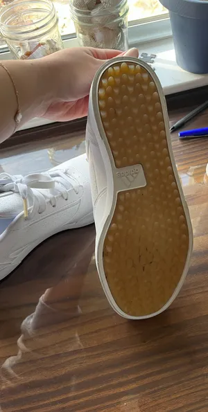 White Adidas Golf Shoes  thumbnail 5