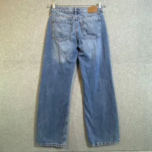 Aeropostale Baggy Wide Leg Jeans Women's 00 Blue High Rise Denim Y2K 90s EUC thumbnail 2