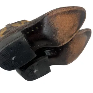 Circle G Boots Womens‎ 6.5 Brown Exotic Lizard Skin Leather Western Cowboy Boho thumbnail 7