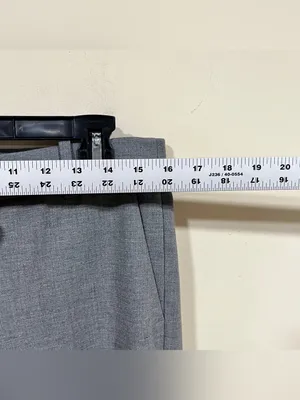 NWT J Crew 365 Women’s Grey Wide-Leg Cropped Dress Pants size 10 trousers thumbnail 2