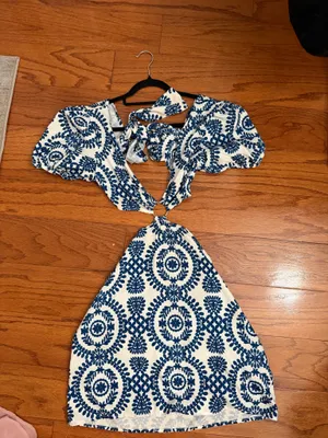 Blue Beach Shein Dress Size M thumbnail 3