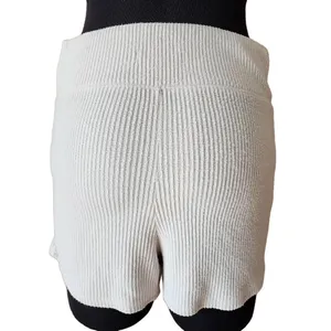 Abercrombie & Fitch Cream Ribbed Shorts (L) thumbnail 4