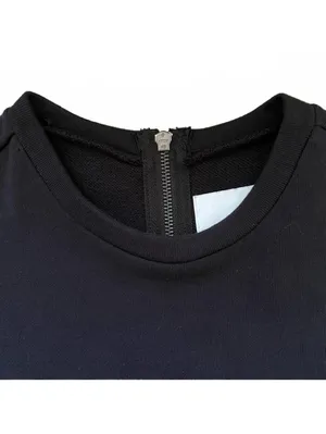 Pistola Decklin Shoulder Pad Sleeveless Jumpsuit Cotton Black Women's Size XS thumbnail 6