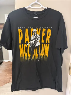 Parker McCollum "Gold Chain Cowboy" Tour T-Shirt – Size XL thumbnail 3