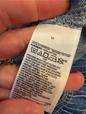 Gap High Rise Pull-On Wide-Leg Jeans Size Medium - C30-119 thumbnail 5