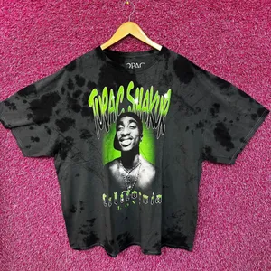 2Pac California Love Tie dye Rap Tshirt size 2XL thumbnail 1