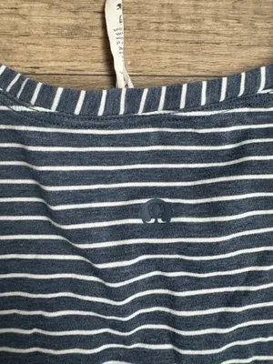 Lululemon Emerald Long Sleeve In Blue and White Sz 8 thumbnail 7
