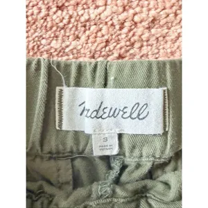 Madewell Women’s Olive Green Pull-On Casual Shorts Size S Pockets thumbnail 2