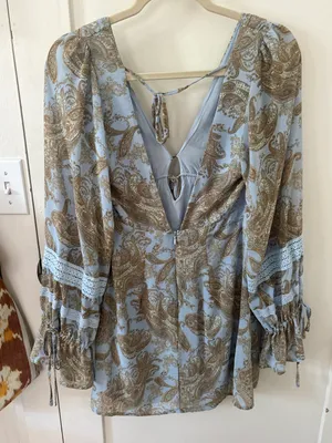 Long Sleeve Wedding guest Dress thumbnail 7
