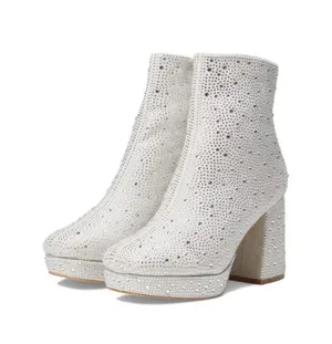 Vintage Havana Bayside Boots Silver Rhinestone thumbnail 1