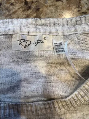 Grey RD Style Sweater thumbnail 2