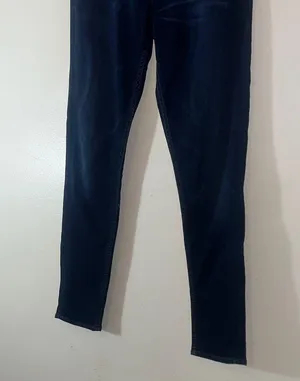 Hudson Women's Dark Blue Collin Mid-Rise Skinny Jean - Size 30 thumbnail 6