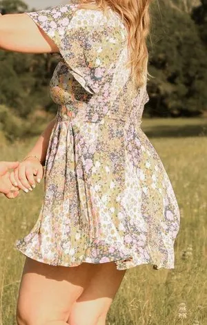 Angie Floral Dress thumbnail 1