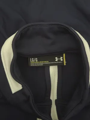Navy blue Under Armour track jacket #athleisure name/number can be seam ripped thumbnail 4
