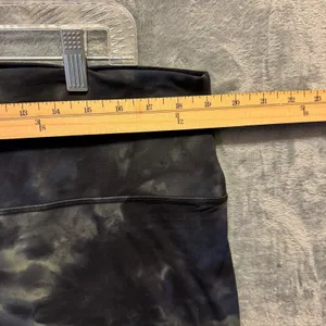 2208 | Lululemon Align Tie Dye High Rise Crop Leggings Black Green Women 20 thumbnail 3