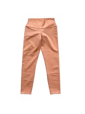 Alo Yoga Airbrush Leggings 7/8 Orange Women's Size Medium thumbnail 2