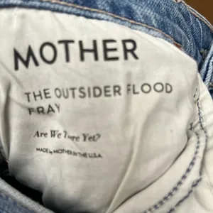 NWT Mother Denim The Dodger Flood Loose Fit Jeans in Mediterranean Muse Blue 28 thumbnail 6