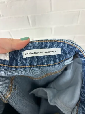 Garage Denim ‘90 Straight Jeans Size 0/24 thumbnail 5