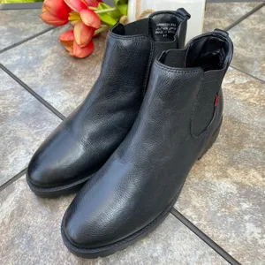 NEW Marc Joseph Black Leather Ave of Americas Chukka Ankle Bootie Size 9.5 Women thumbnail 3