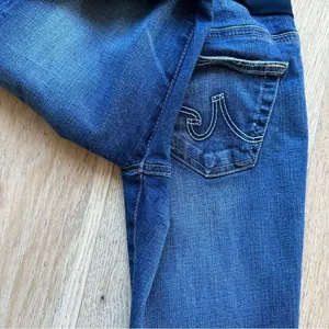 AG Adriano Goldschmied Maternity Baby Stretch Comfort Solid Wash Jeans Size 24 thumbnail 6