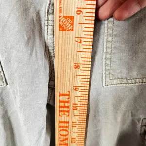 American Eagle Women's Green Cargo Pants Sz 00‎ Utility Streetwear Y2K thumbnail 9