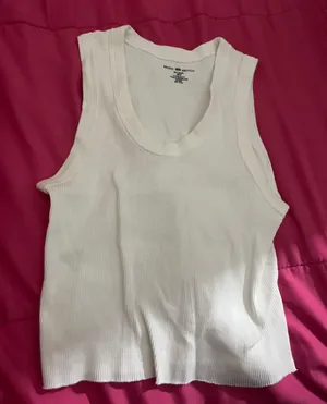 Brandy Melville White Tank thumbnail 1