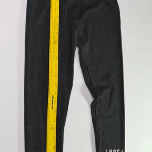 Victoria’s secret Women's Black and Grey Leggings - angel vs love thumbnail 5