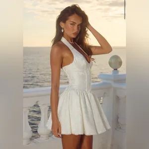 Runaway the Label AMITY V- NECK CORSET MINI DRESS thumbnail 4
