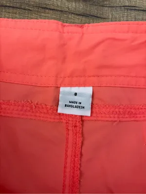 Athleta Cargo Athletic Shorts Watermelon Color Women’s thumbnail 3