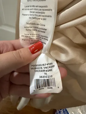champagne Vera Wang bridesmaids dress thumbnail 7