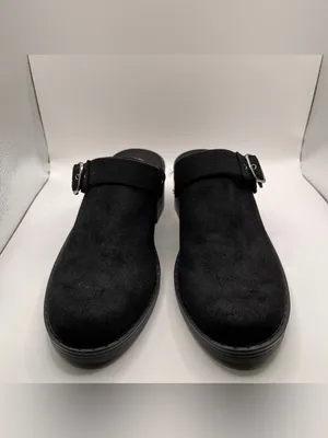BZEES Open Book Women's Mules black size 10M slip on comfort thumbnail 3