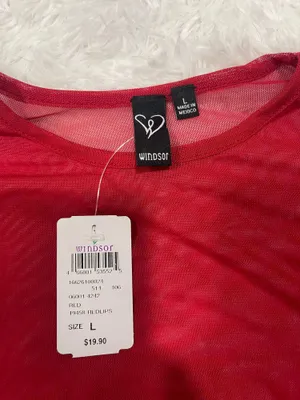 Windsor mesh long sleeve thumbnail 2