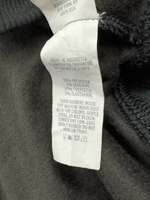 Aerie Dreamy Velour Cropped Zip Up Hoodie Dark Grey Women’s Medium thumbnail 4