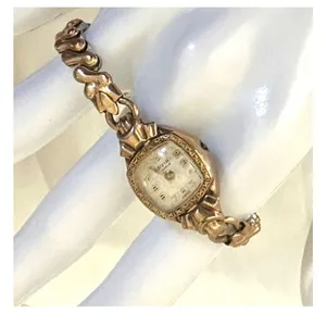 Orvin Jewelers swiss stretchy 10k gold filled watch thumbnail 5