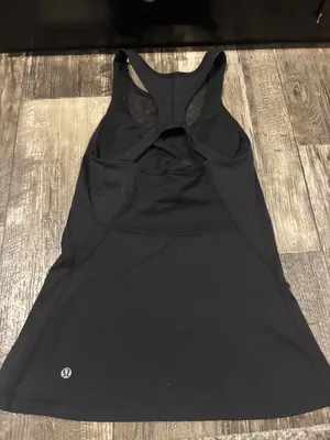Lululemon Mesh Tank Top Black thumbnail 2